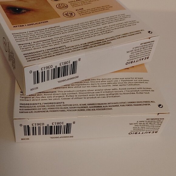 BeautyBio Bright Eyes Depuffing And Brightening Eye Gels 2 Boxes 16 PAIR… - Picture 5 of 5